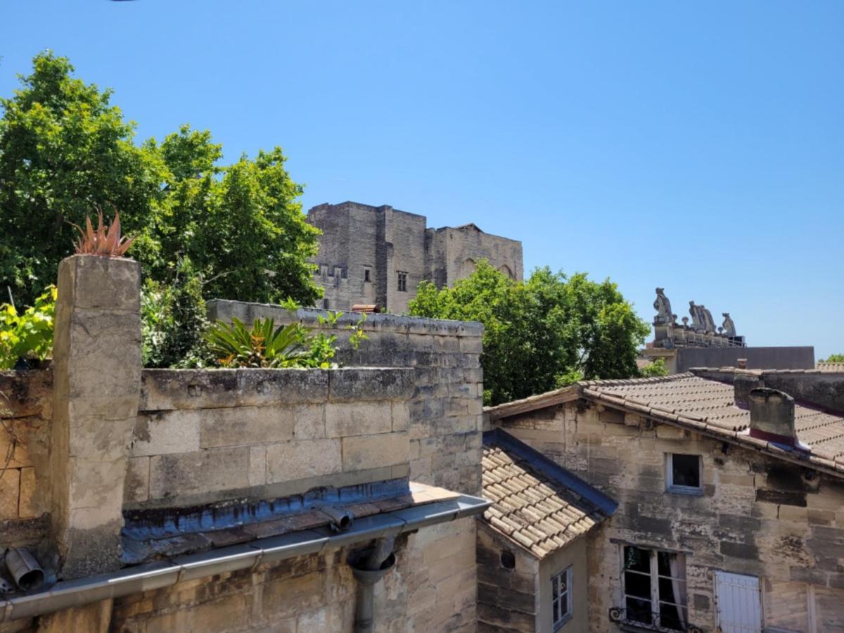 亞維農Un Nid Sur Les Toits Face Au Palais Des Papes公寓 外观 照片